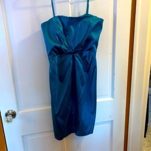Calvin Klein teal cocktail dress size 10
